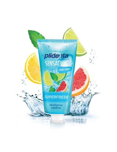 Plidenta Superfresh Sensation gel pasta za zube