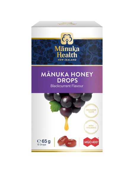 Manuka med MGO 400+ prirodne pastile sa crnim ribizlom Manuka med MGO 400+ prirodne pastile sa crnim ribizlom