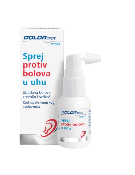 Dolorgiet med Sprej protiv bolova u uhu