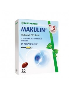 Dietpharm Makulin kapsule +15 kapsula GRATIS