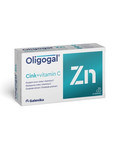 Galenika Oligovit Cink + Vitamin C kapsule