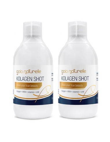 Gaia Naturelle Kolagen shot 1+1 PROMO + traka za kosu
