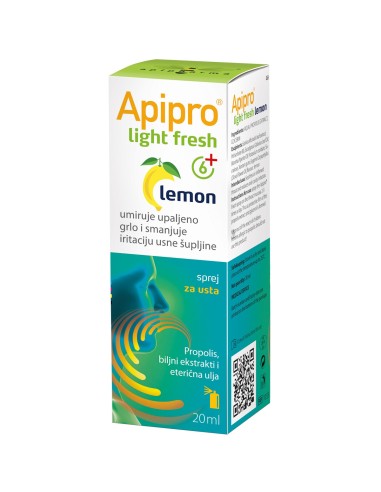 Apipharma Apipro Light Fresh sprej za usta