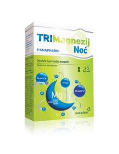 HamaPharm TriMagnezij Noć kapsule