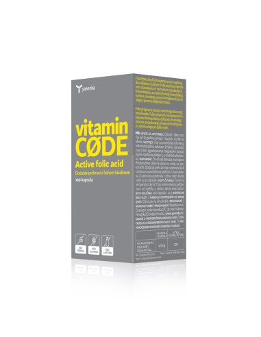 Yasenka Vitamin Code Active folic acid kapsule