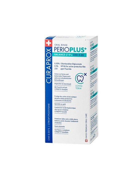 Curaprox Perio plus Balance tekućina za ispiranje usta Curaprox Perio plus Balance tekućina za ispiranje usta