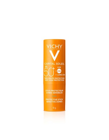 Vichy Ideal Soleil Stick za sunčanje za osjetljiva područja SPF 50