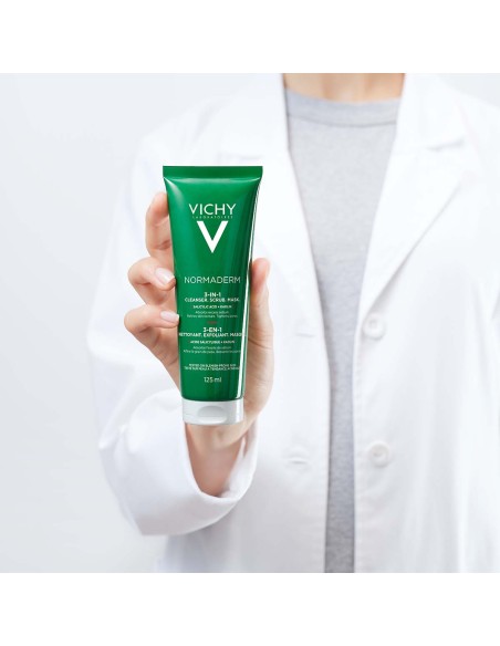 Vichy Normaderm  3 u 1 piling, maska i krema za čišćenje lica za masnu kožu Vichy Normaderm  3 u 1 piling, maska i krema za čišćenje lica za masnu kožu