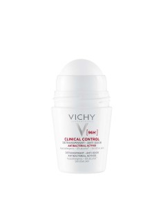 Vichy Deodorant Clinical Control Roll-on dezodorans protiv neugodnih mirisa do 96h (bijeli) 2