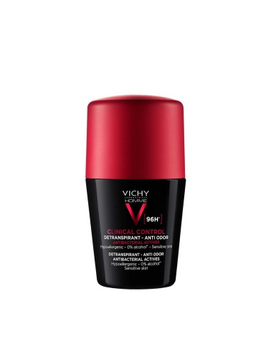 Vichy Deodorant Clinical Control Roll-on dezodorans protiv neugodnih mirisa do 96h (homme)