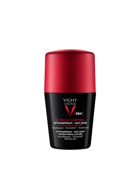 Vichy Deodorant Clinical Control Roll-on dezodorans protiv neugodnih mirisa do 96h (homme) Vichy Deodorant Clinical Control Roll-on dezodorans protiv neugodnih mirisa do 96h (homme)