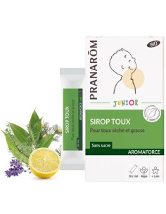 Pranarom Aromaforce BIO sirup protiv kašlja Junior