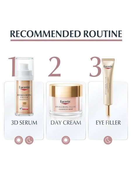 Eucerin Hyaluron-Filler + Elasticity Rose dnevna njega s SPF 30 Eucerin Hyaluron-Filler + Elasticity Rose dnevna njega s SPF 30