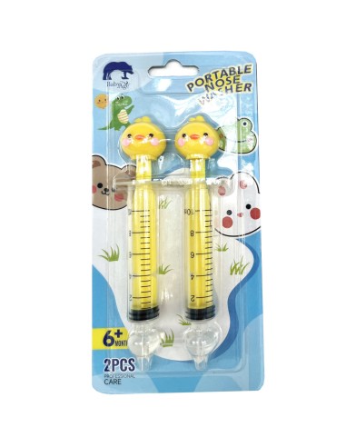 Šprica Pilić s patentiranim nastavkom za nježno i sigurno čišćenje dječjih nosića