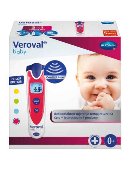 Hartmann Veroval Baby Red Digitalni Toplomjer