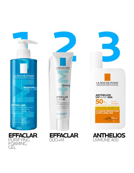 La Roche-Posay EFFACLAR Protokol za kožu sklonu aknama i nepravilnostima (čišćenje i njega)