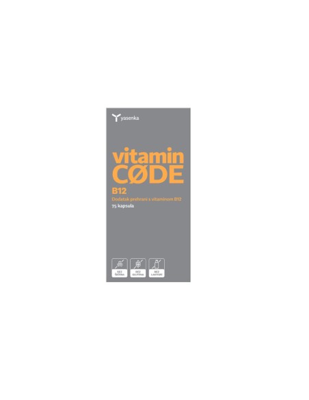 Yasenka Vitamin Code B12 kapsule Yasenka Vitamin Code B12 kapsule