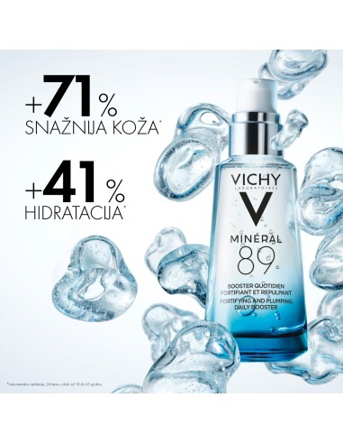 Vichy Mineral 89 Booster Dnevni booster za snažniju i puniju kožu