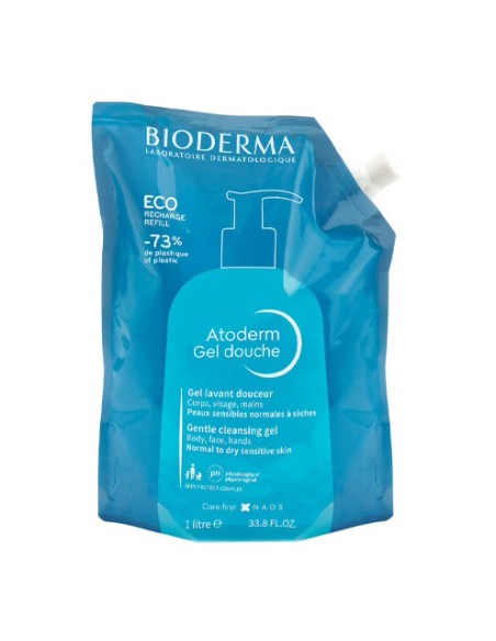Bioderma Atoderm Atoderm gel douche 1L + Atoderm gel douche 1L Refill Promo pakiranje