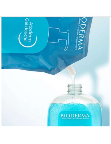 Bioderma Atoderm gel douche 1L + Atoderm gel douche 1L Refill Promo pakiranje