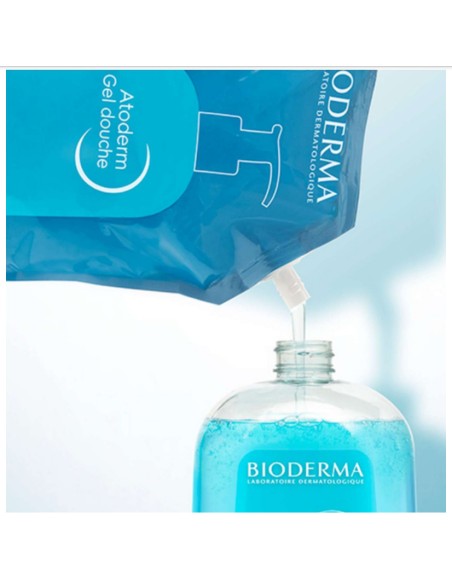 Bioderma Atoderm Atoderm gel douche 1L + Atoderm gel douche 1L Refill Promo pakiranje