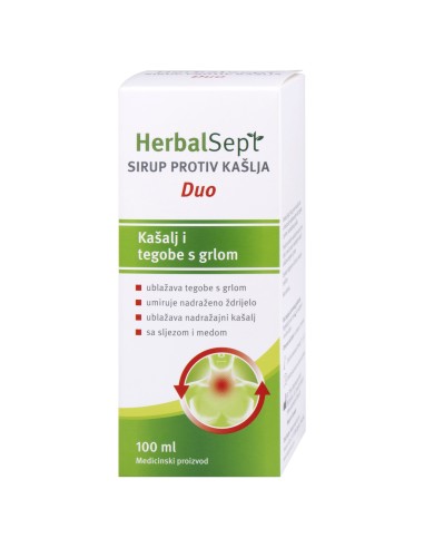Dr. Theiss Herbalsept Sirup protiv kašlja Duo