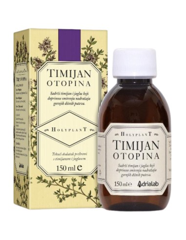 Holyplant Timijan otopina tekući dodatak prehrani s timijanom i jaglacem