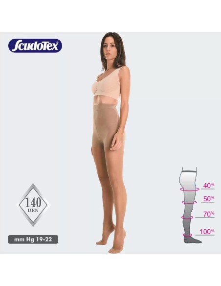 Scudotex Preventine kompresivne hulahop čarape 140 DEN 490 Scudotex Preventine kompresivne hulahop čarape 140 DEN 490