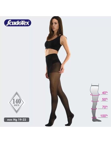 Scudotex Preventine kompresivne hulahop čarape 140 DEN 490