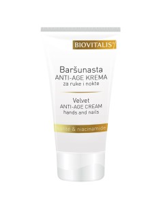 Biovitalis Baršunasta Anti-age krema za ruke i nokte