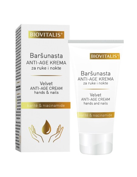 Biovitalis Baršunasta Anti-age krema za ruke i nokte Biovitalis Baršunasta Anti-age krema za ruke i nokte