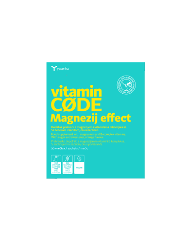 Yasenka Vitamin Code Magnezij Effect 375 vrećice