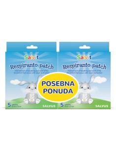 Salvit Respiranto flaster Promo pakiranje 1+1