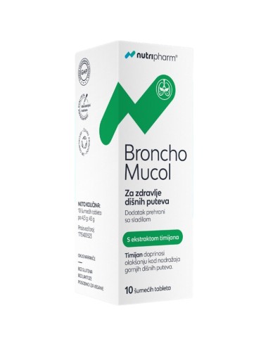 Nutripharm BronchoMucol šumeće tablete
