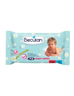 Becutan Dječje vlažne maramice s kamilicom