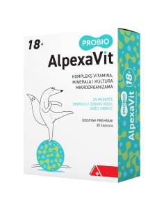 Alpen Pharma Alpexavit Probio 18+ kapsule
