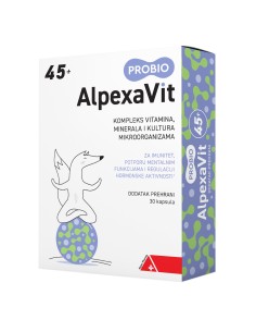 Alpen Pharma Alpexavit Probio 45+ kapsule