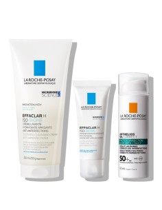 La Roche-Posay EFFACLAR Umirujući protokol za kožu s nepravilnostima isušenu tretmanima (higijena, njega, zaštita od sunca)