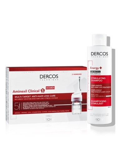 Vichy DERCOS Protokol protiv opadanja kose (šampon i ampule)