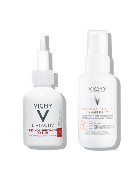 Vichy Retinol Protokol protiv izraženih bora i neujednačenog tena Vichy Retinol Protokol protiv izraženih bora i neujednačenog tena