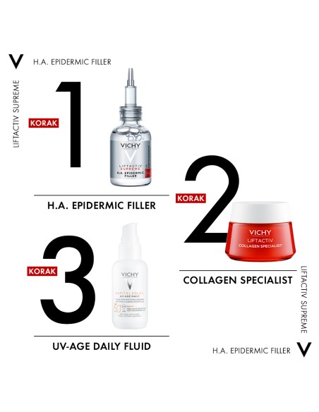 Vichy Liftactiv Supreme H.A. Epidermic Filler Serum za punoću kože