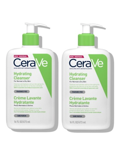 CeraVe Hydrating Cleanser Duo za normalnu do suhu kožu (čišćenje)