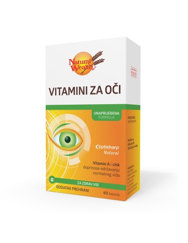 Natural Wealth Vitamini za oči kapsule