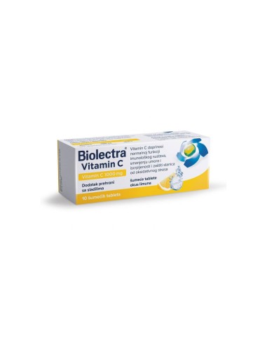 Hermes Biolectra Vitamin C 1000 mg šumeće tablete
