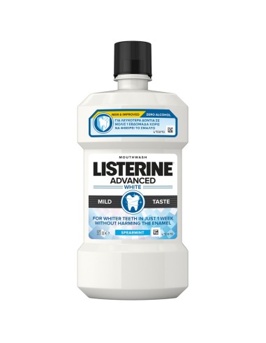 Listerine vodica za usnu šupljinu Advanced White Mild Taste