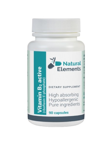 Natural Elements Vitamin B2 active 25 mg kapsule