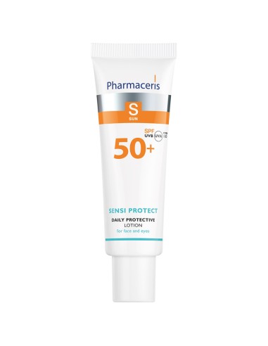 Pharmaceris S Sensi Protect zaštitna krema od sunca SPF50+ za osjetljivo lice i oči Pharmaceris S Sensi Protect zaštitna krema od sunca SPF50+ za osjetljivo lice i oči
