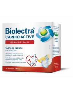Hermes Biolectra Cardio Active Magnezij i kalij šumeće tablete