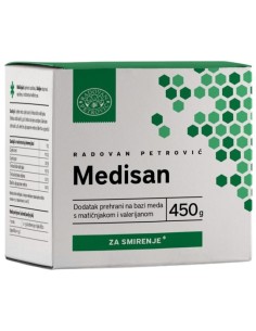 Radovan Petrović Med s matičnjakom i valerijanom za smirenje – Medisan