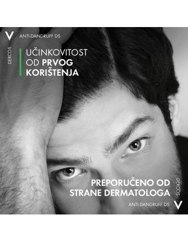 Vichy Dercos Šampon protiv prhuti za normalnu/masnu kosu 200 ml